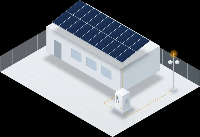 Roof-mounted array