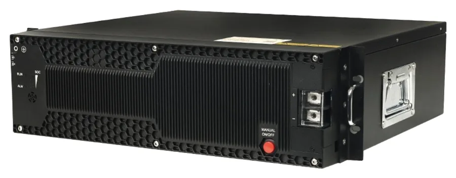 48 V 100 Ah rack module, the most supplied unit